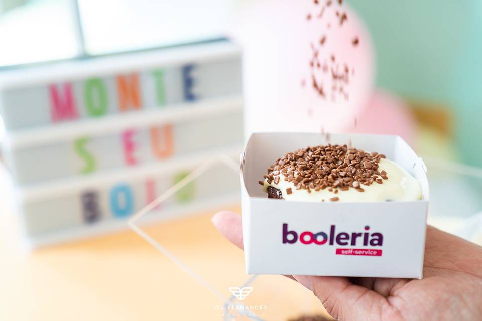 Carrinho gourmet interativo Booleria