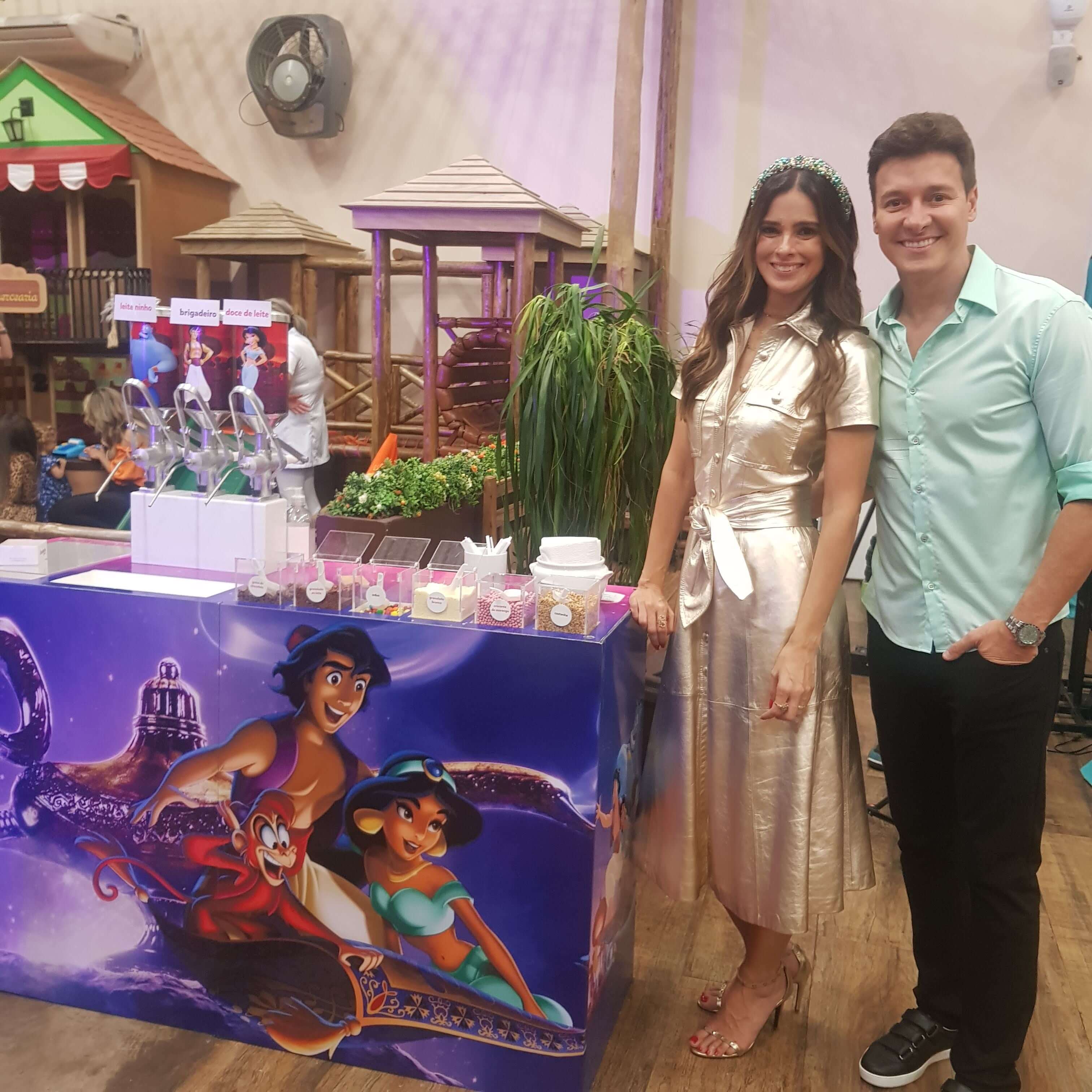 Famoso em evento Booleria