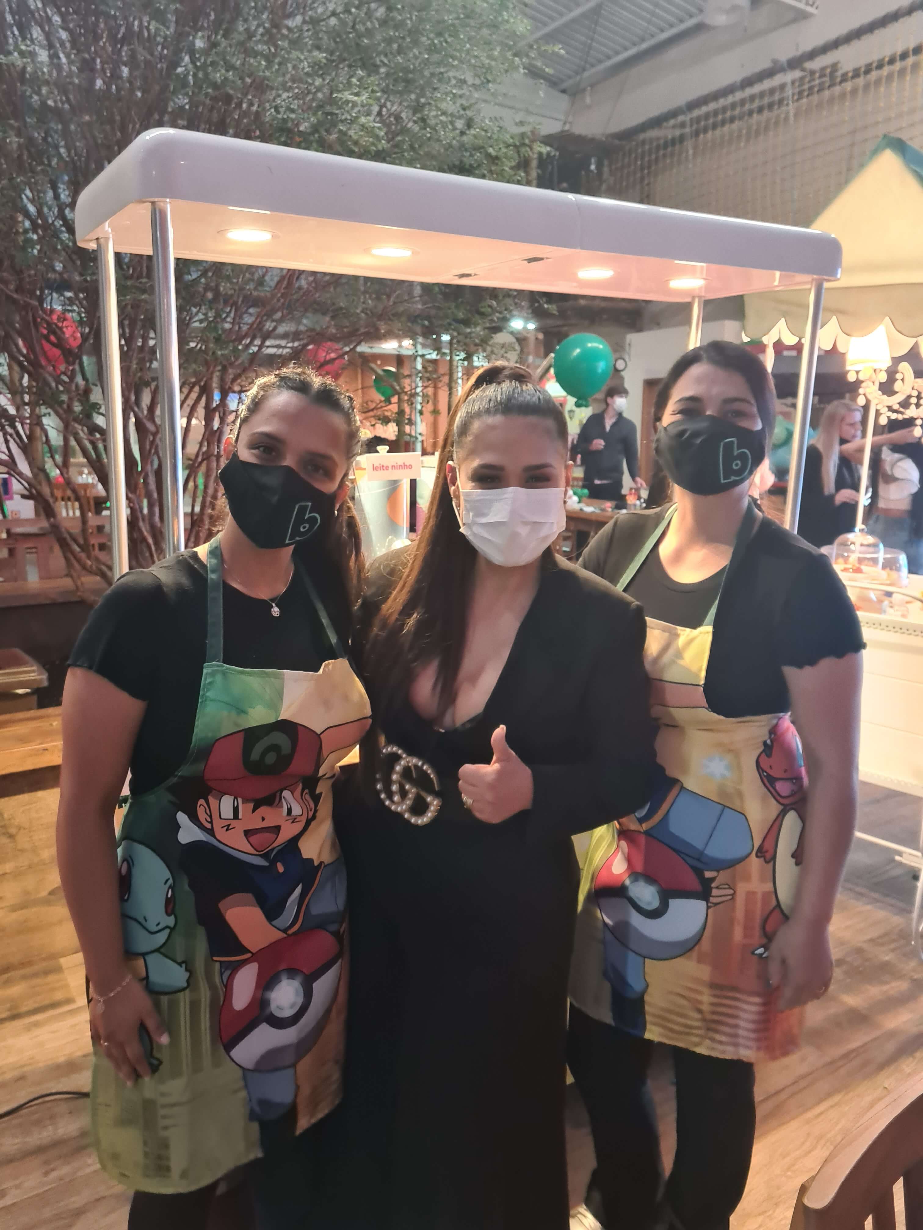 Famoso em evento Booleria