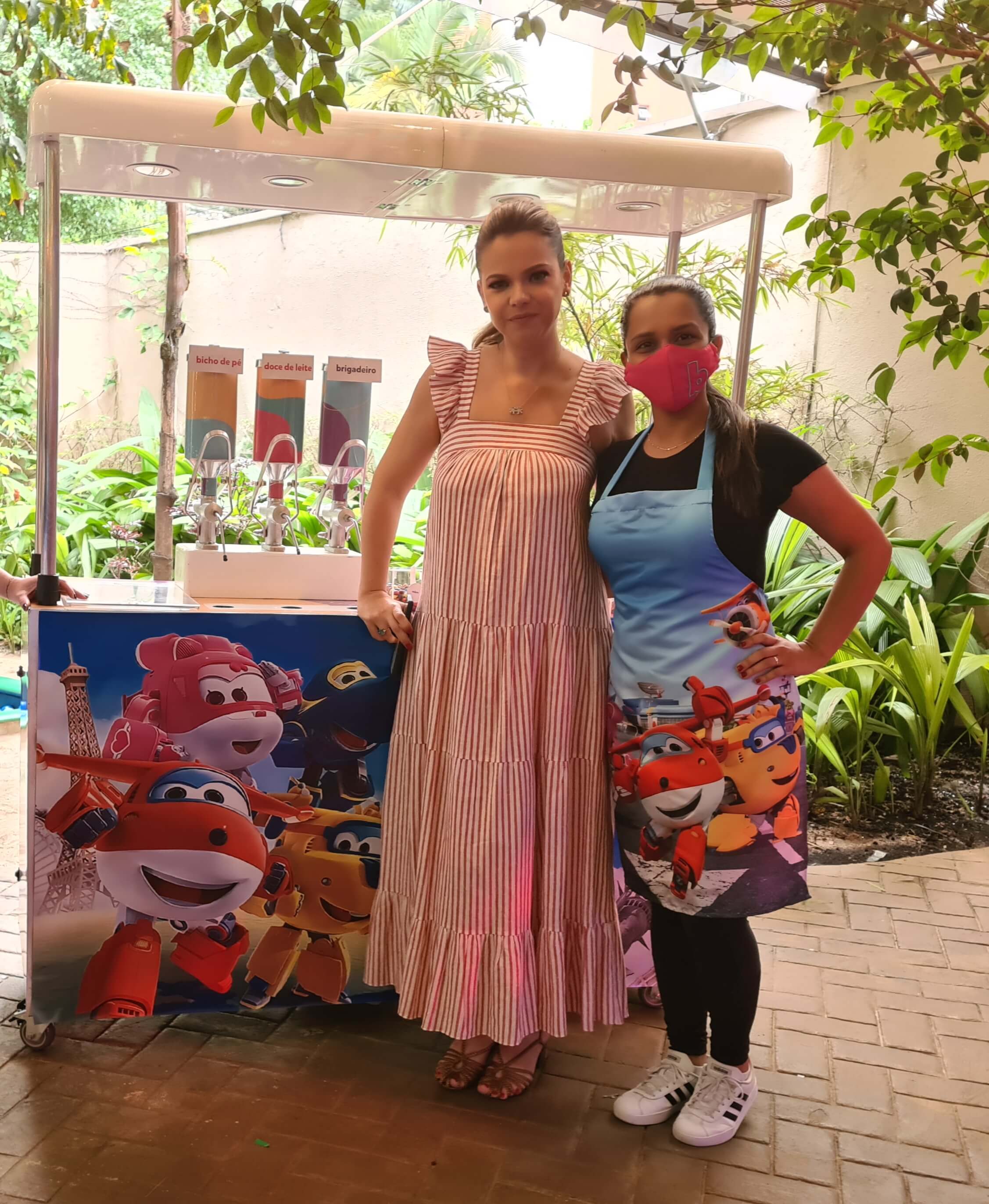 Famoso em evento Booleria